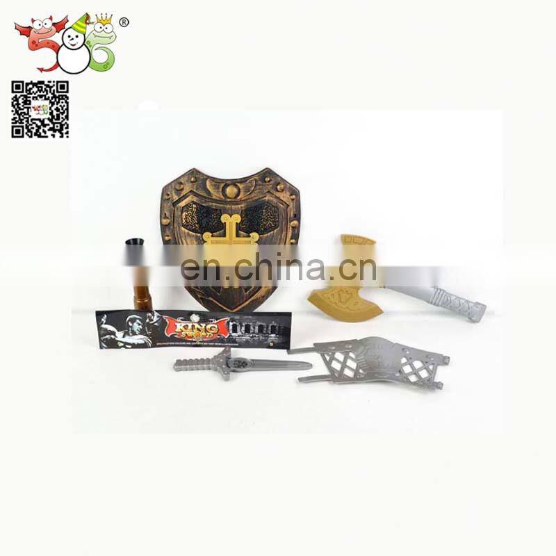Halloween child weapon toy pirate sword and shield set toys