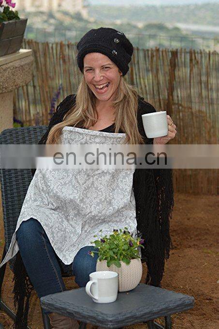 100% Cotton Breathable Breastfeeding Nursing Cover