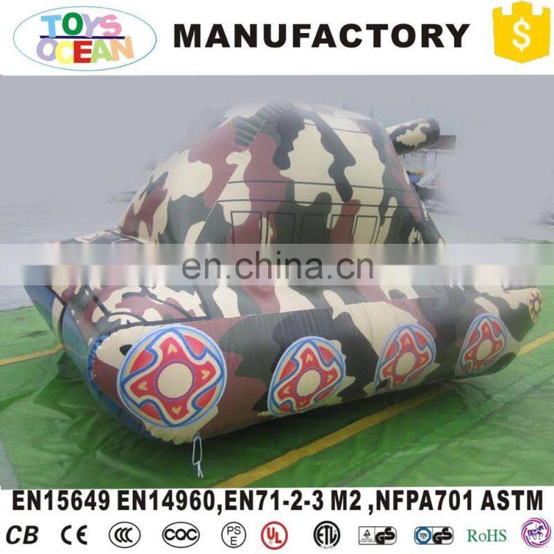 inflatable military tank model Bunker paintbal for bunker field