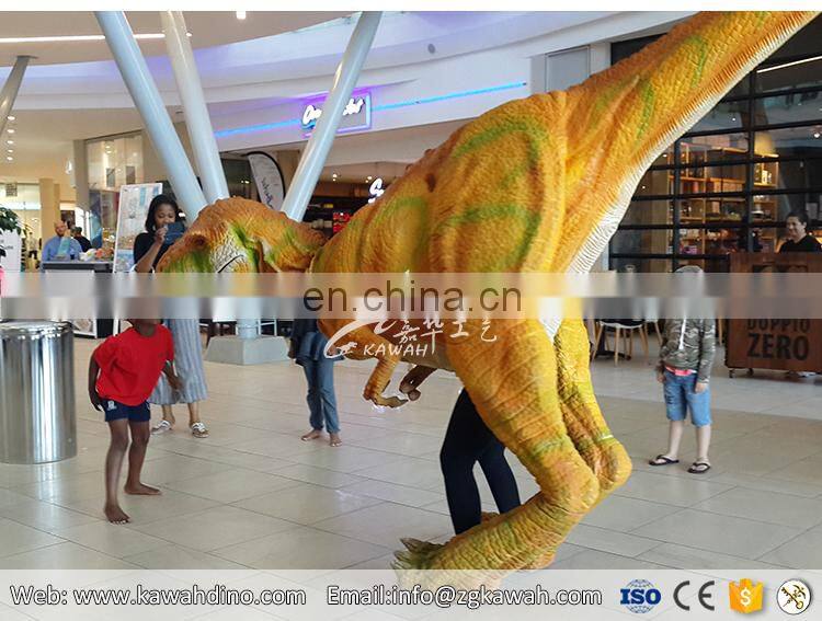 Robotic Mechanical Adult t rex dinosaur suit for Parties