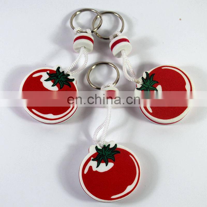Customized gift EVA keychain , EVA keychain rings , foam keychains