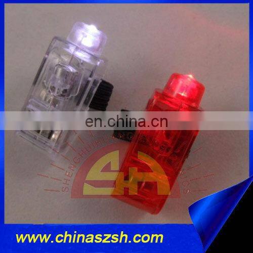 green color LED magic flashing finger light with black belt