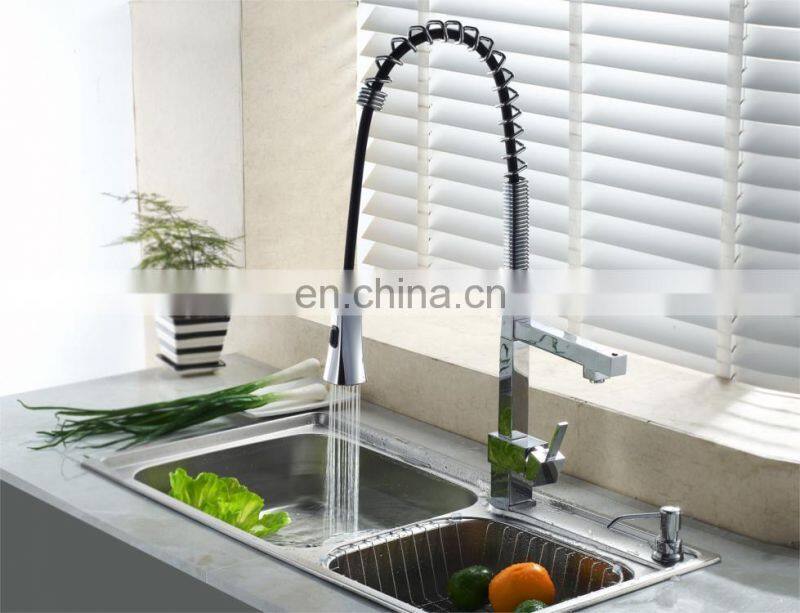 Instant electric saving water pull down folding brass kitchen sink faucet tap