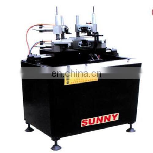 V shape corner cleaning machine for upvc window door