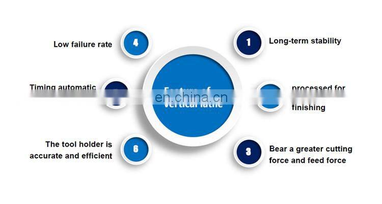 ck680 high quality heavy duty cnc vertical turning metal lathe machine