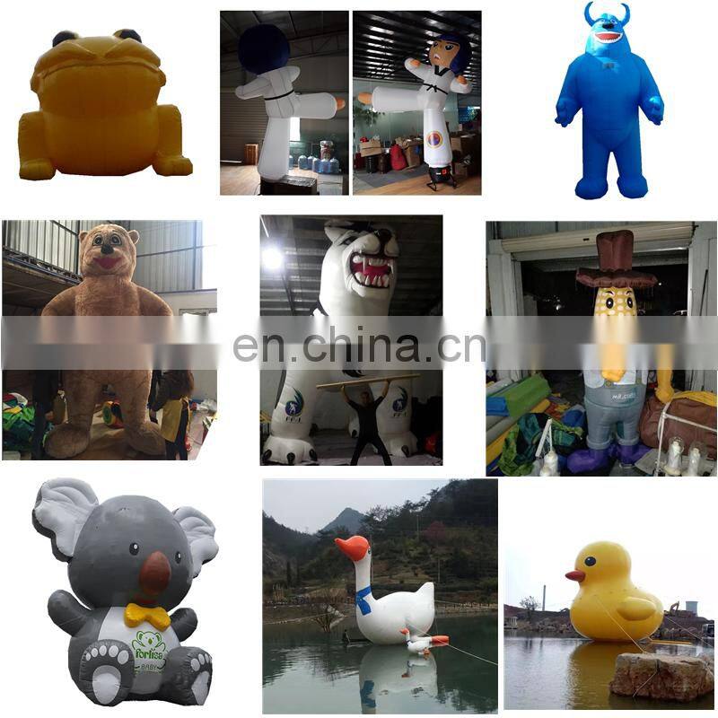 Wholesale 3mH Cheap Inflatable Taekwondo Figure For Advertising And Promotional