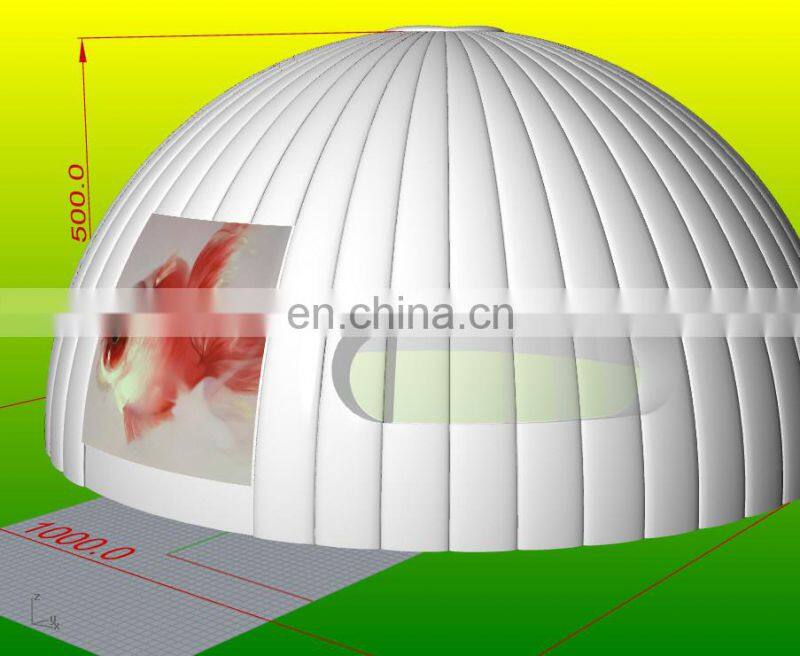 New Design Outdoor Garden Marquee Party Event Dome Tent Portable Inflatable Yurt Tent
