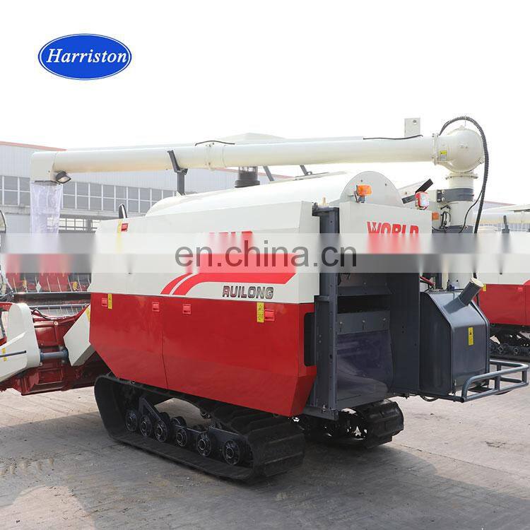 4LZ-4.0E Use 88HP Combine Harvester Machine for Rice Wheat Corn Harvesting