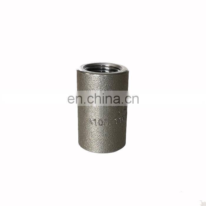 1 inch ASME A105 forged carbon steel female threaded coupling