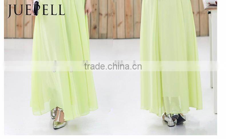 hot selling wholesale high waisted sexy long ladies skirt