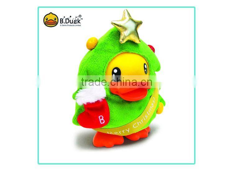 B.Duck novelty Christmas money box coin saving bank for gift