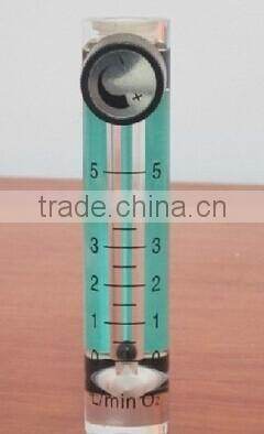 Acrylic oxygen flow meter used for hospital