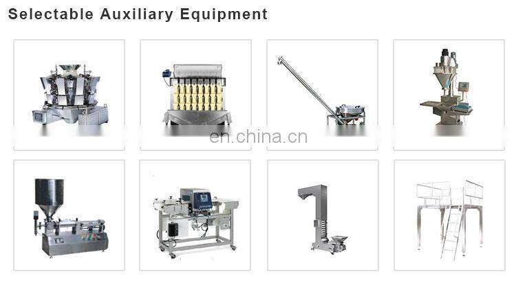 Premade Bag Food Filling Sealing Packaging Machine For Liqud Powder Solid