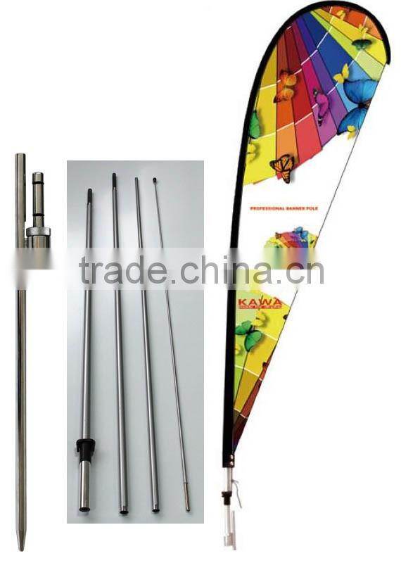 Factory direct hot sale custom beach flag