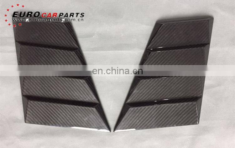 G class w463 B style hood side vents for G350 G500 G55 G63 G65 Carbon Fiber hood front side vent sticker cover