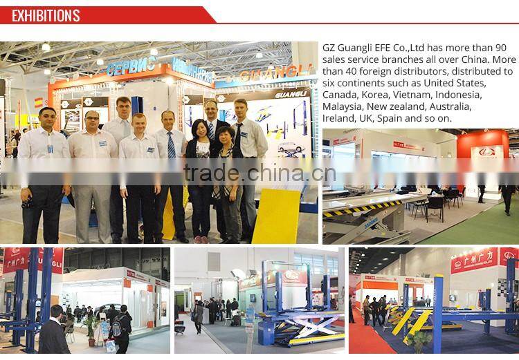 Durable Best Selling GL-4.0 ton Double Cylinder Hydraulic two post car lift with CE