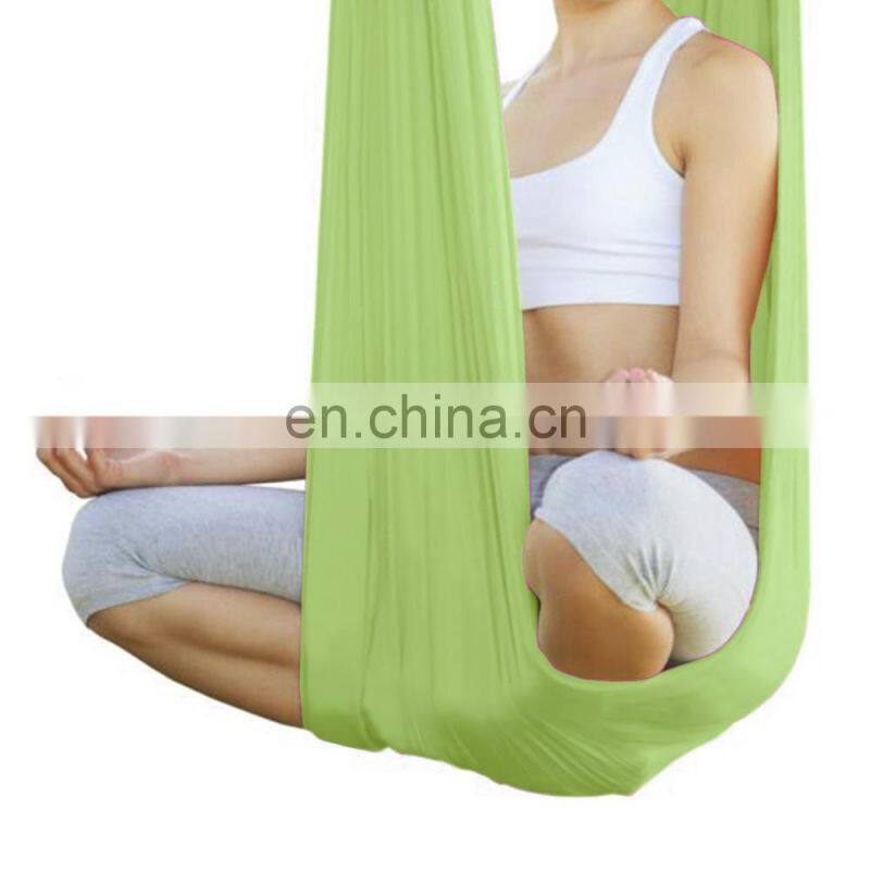 5m Elastic Anti-gravity Aerial Yoga Hammock Swing Belt Polyester Stretch Strap Air Yoga Traction Device Body Building Equipment