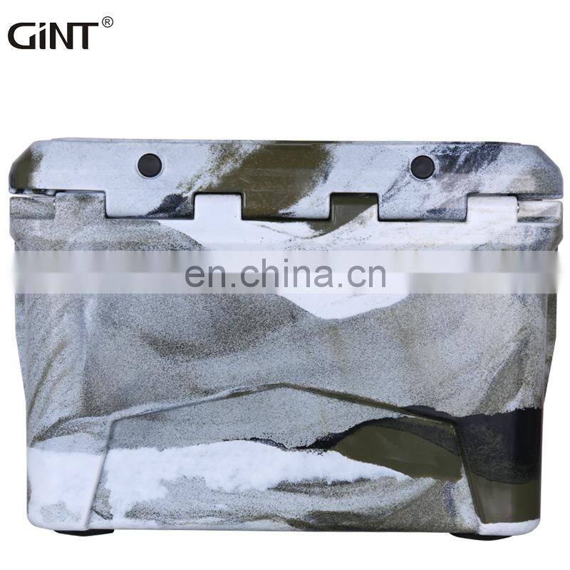 New Color insulated ice chest for out door camping fishing Middle size Cooler box Hot Sell waterproof Hard cooler box