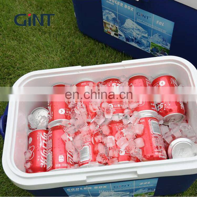 Insulated 8L 22L 50L Outdoor Plastic Ice Chest Cooler box set high quality Cooler Box For Meat Transportation