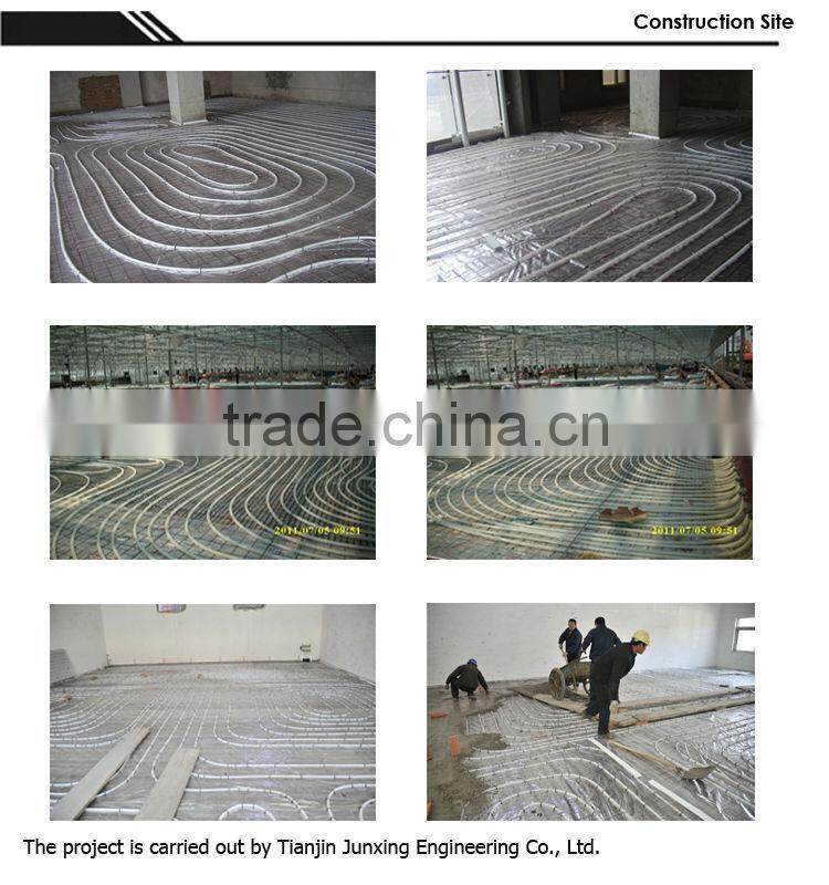 PERT pipe fittings equal coupling for underfloor heating system