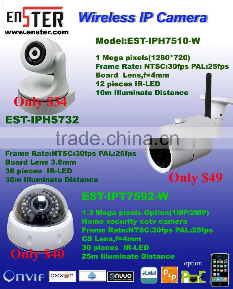 Plastic Ir Bullet Camera Tvi Security Camera Hd 1080P