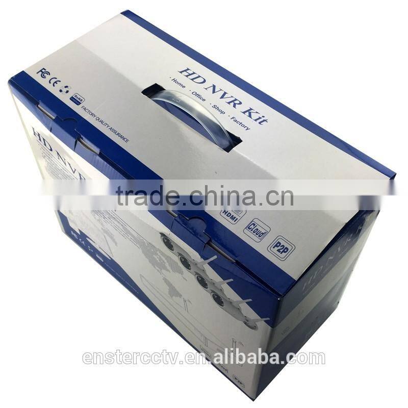 2016 home use wireless WIFI NVR Kits 4 pcs hotselling cheap IP 1.0MP 1.3MP 2.0MP cameras