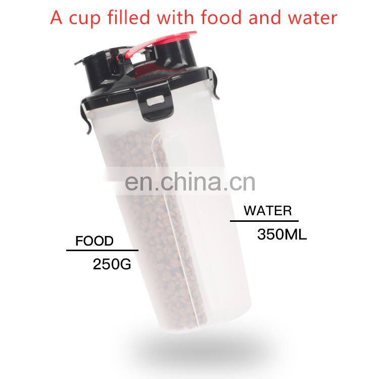 Promotional Portable Water Bottle Dogs Travel Food Drinking