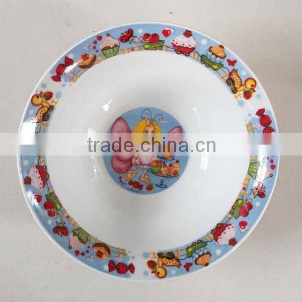 custom logo ceramic bowl, custom made ceramic bowls, cut decal porcelain soup bowl made in china