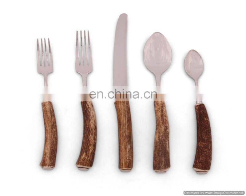 gold plated cutlery set