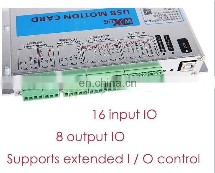 USB 2MHz Mach4 CNC 3Axis 4 Axis 6Axis Motion Control Card CNC Breakout Board for Machine Centre