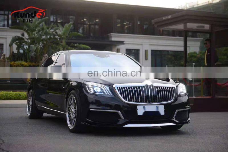 Runde High Quality PP Material Auto Car Body Parts BARBS B900 Style Body Kits For 2018-2020 Mercedes-Benz W222 S63 S65 body kit