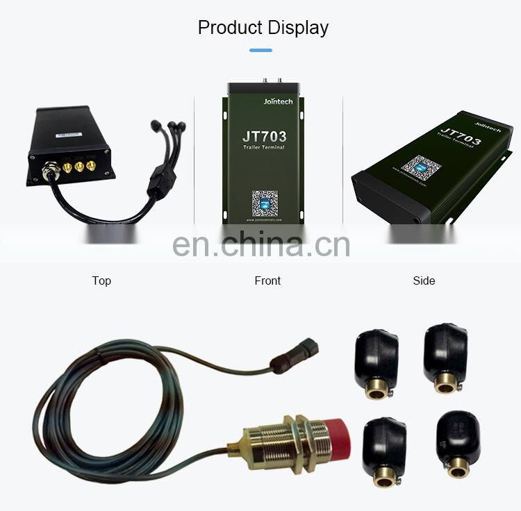 JT703B solar trailer tracker 4g gps smart terminal for trailer