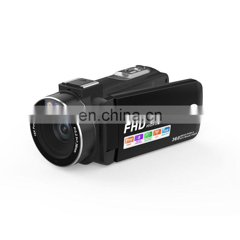 36MP 3.0 inch Touch Screen Night Vision IR 16X Digital ZOOM Youtube Vlogging Full HD wifi digital video camera