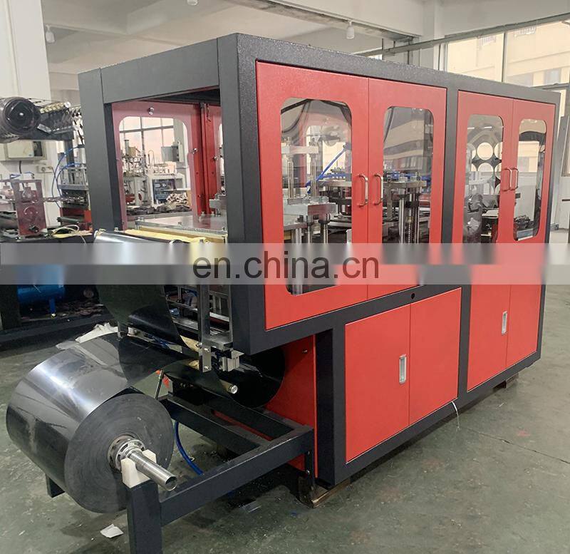 PCL420 High Speed Automatic Plastic Cup Lid  Cap Forming Machine for Coke & Coffee cup use