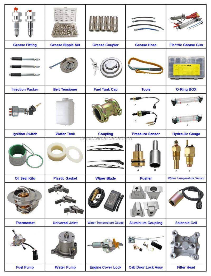 PC 07959-20001(A) Grease Fitting/Grease Adapter Connection M16*1.5 (2PCS/SET)