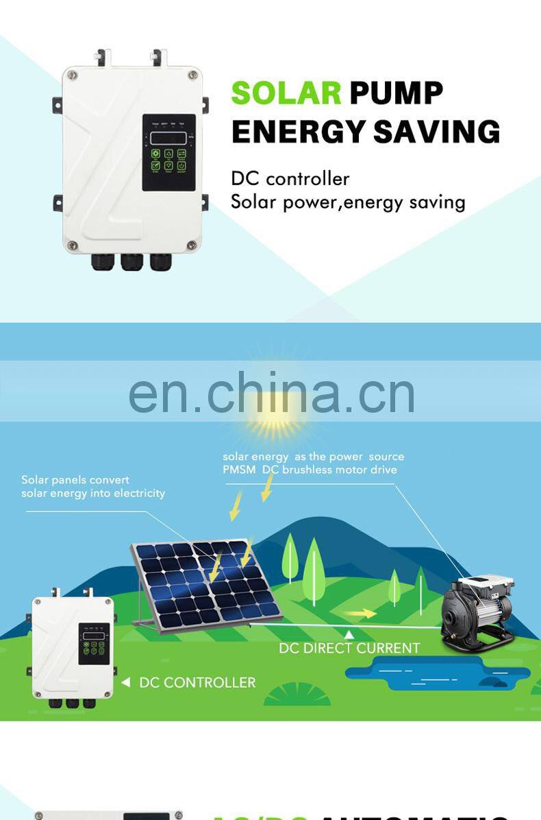New Energy Saving Solar Surface Centrifugal Water Pump For Agriculture