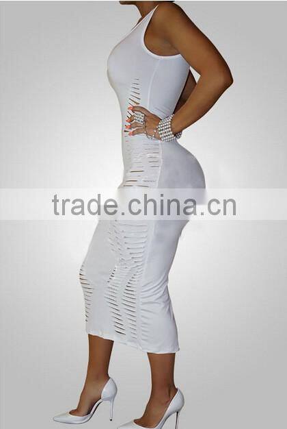Sexy Fashion Dress woman Casual Dress Slim Waist Evening Dress