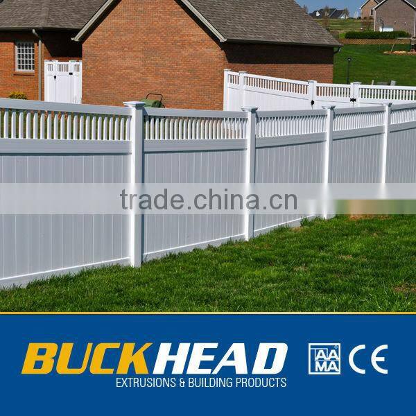 Privacy white vinyl fence boards,cheap vinyl fence