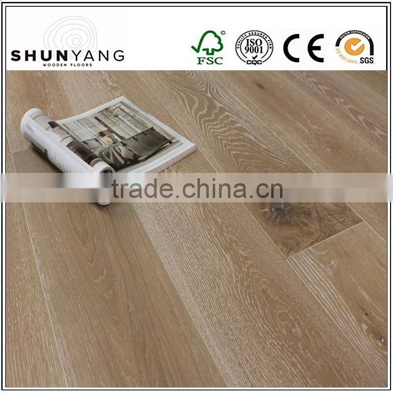 White Wash Chinese Oak Engineered Wood Flooring/white wash oak engineered flooring