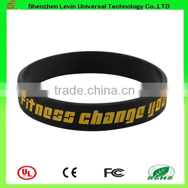 Fast Production Fashion Logo Printing Advertising Cheap Recycle Silicone Wristband