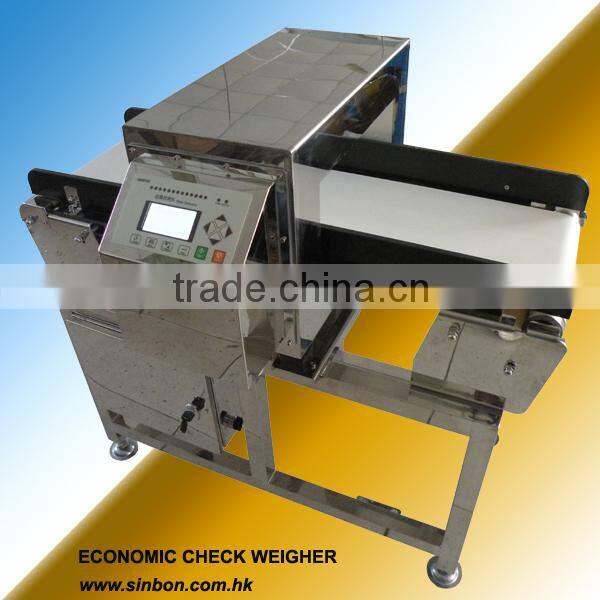 Metal and plastic detector