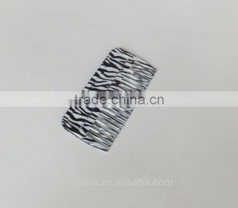 Hot! zebra pattened horse mane comb/horse cleaning