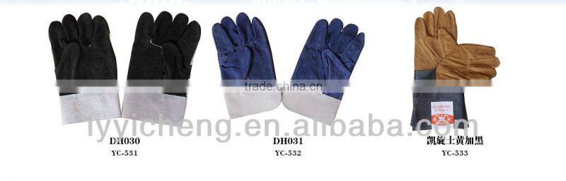 cow split weld gloves