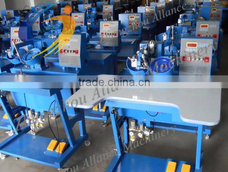 automatic multi-heads hotfix rhinestone machine, rhinestone setting/fixing machine