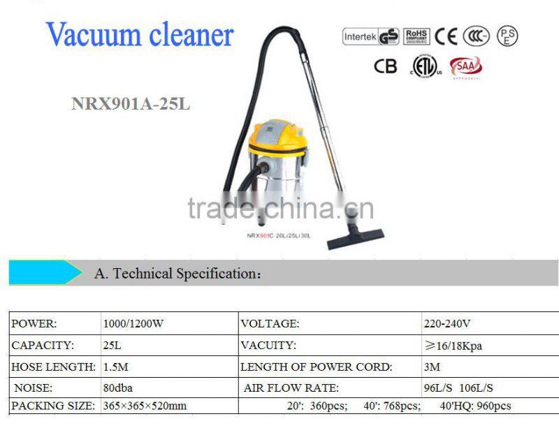 CE/GS/EMC certificates best quality electric vacuum cleaner