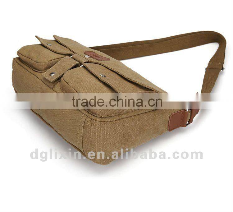 canvas shoulder bag