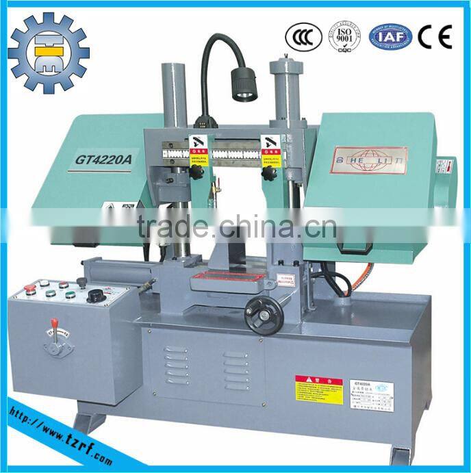 DOUBLE COLUMN HORIZONTAL BAND SAW MACHINE GT4220A
