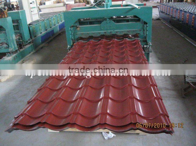 colorful steel roofing panel