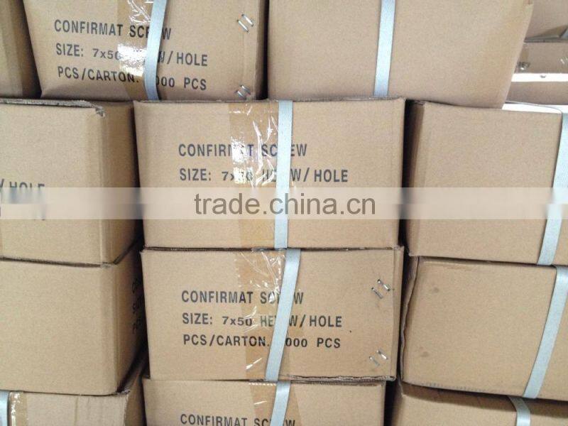 flat head pozidrive carbon steel confirmat screw 7.0 x 30