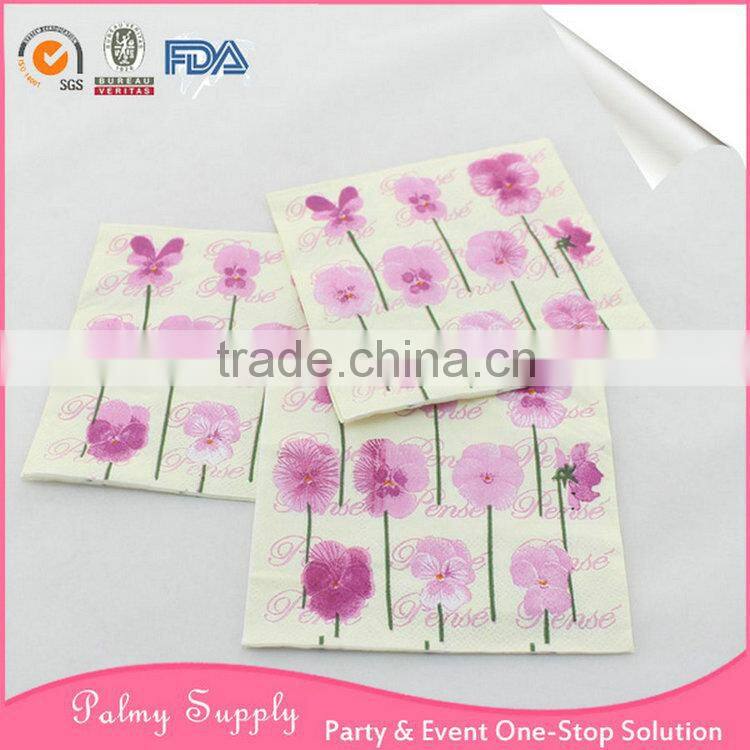 New products 2015 wedding decoration paper napkin new technology product in china